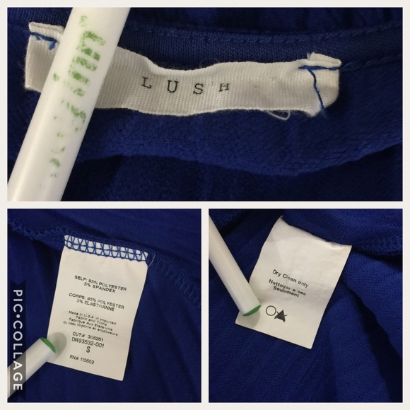 Lush Womens S Blue Dress Sleeveless - Picture 8 of 8